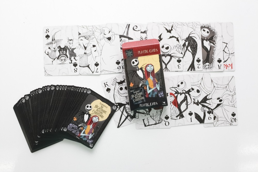 Nightmare Before Christmas Playing Cards Jack Sally Mayor Lock Evil Scientist