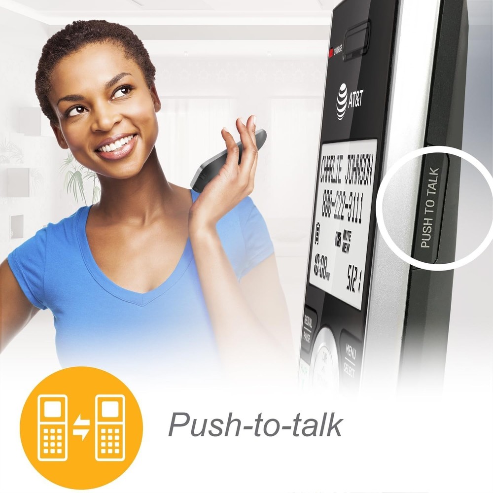 Long Range Cordless Phone with Digital Answering Machine