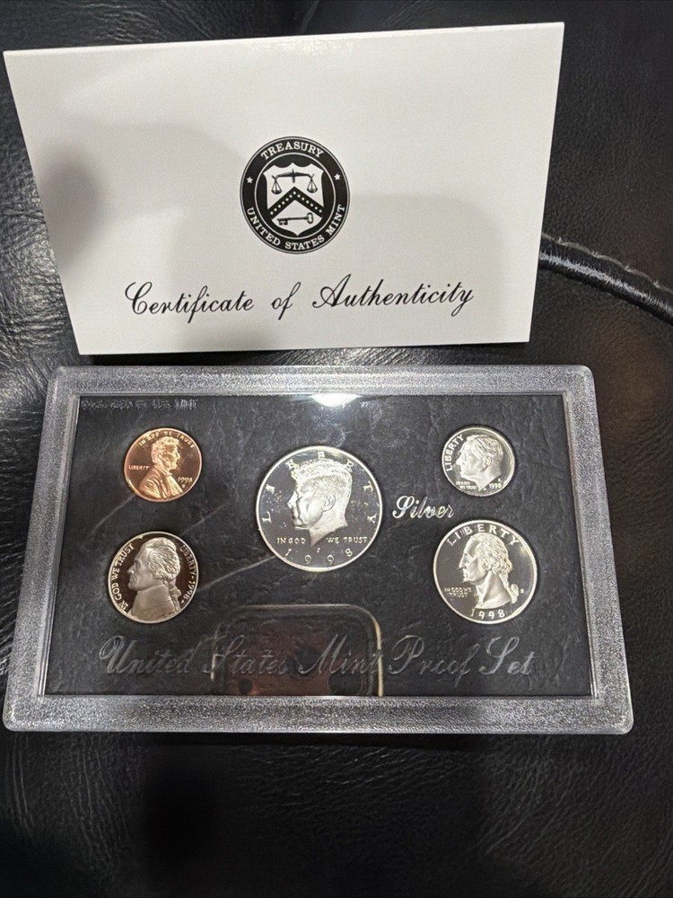 United States Mint 1998 Silver Proof Set Uncirculated
