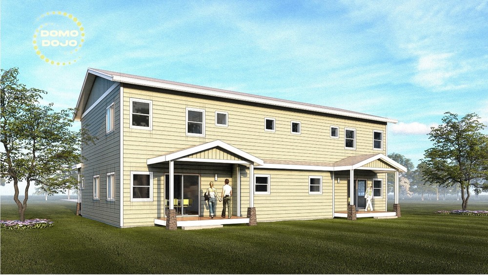 Hillcrest Quarters Duplex Plans – PDF Downloadable Blueprint