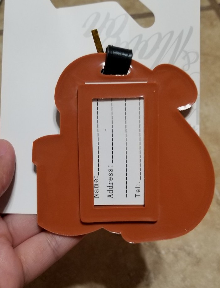 Capybara Drinking Boba Luggage Tag