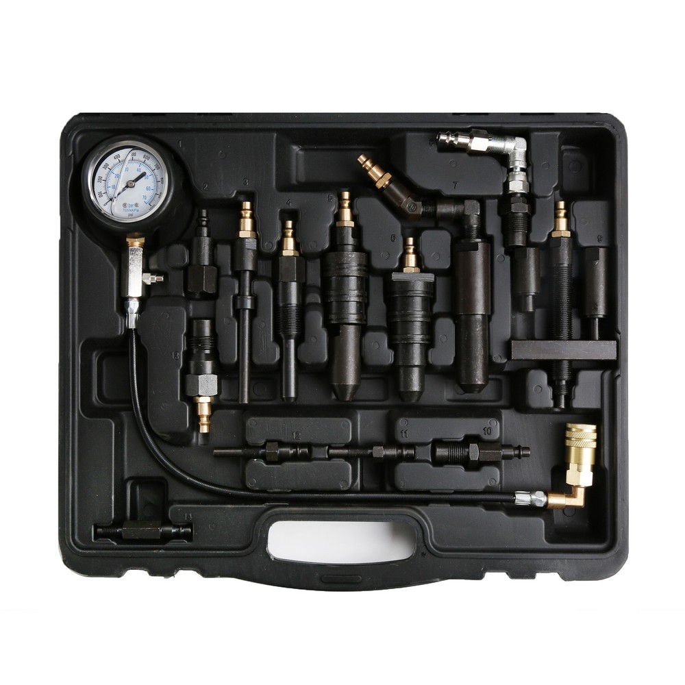 Diesel Engine Compression Pressure Tester FORD CUMMINS NAVISTAR DETROIT 1000 Psi