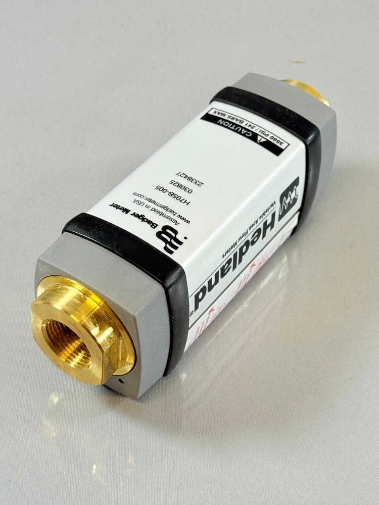 Hedland H705B-005 Flowmeter 3/4", Brass, 5 GPM