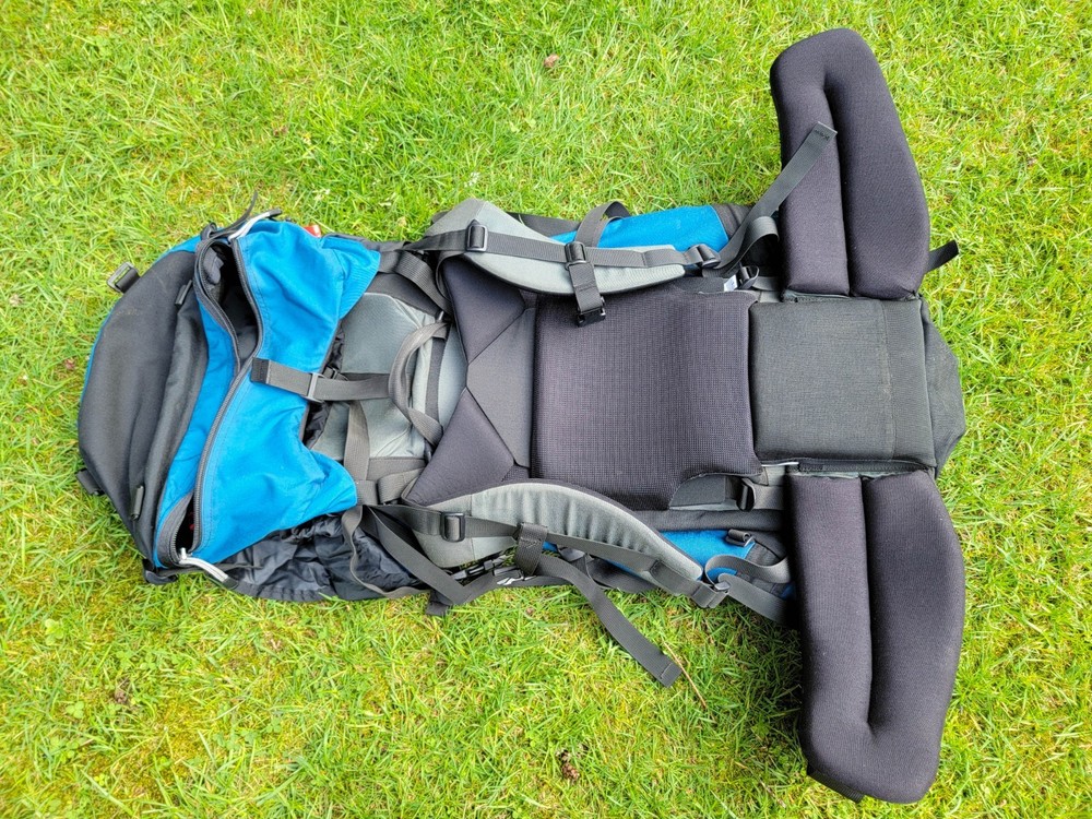 OSPREY 1990's Highlander Vector Two W/ 3L Bladder Internal Frame Hiking Backpack