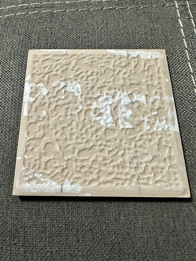 Art Nouveau Floral Ceramic Square Tile