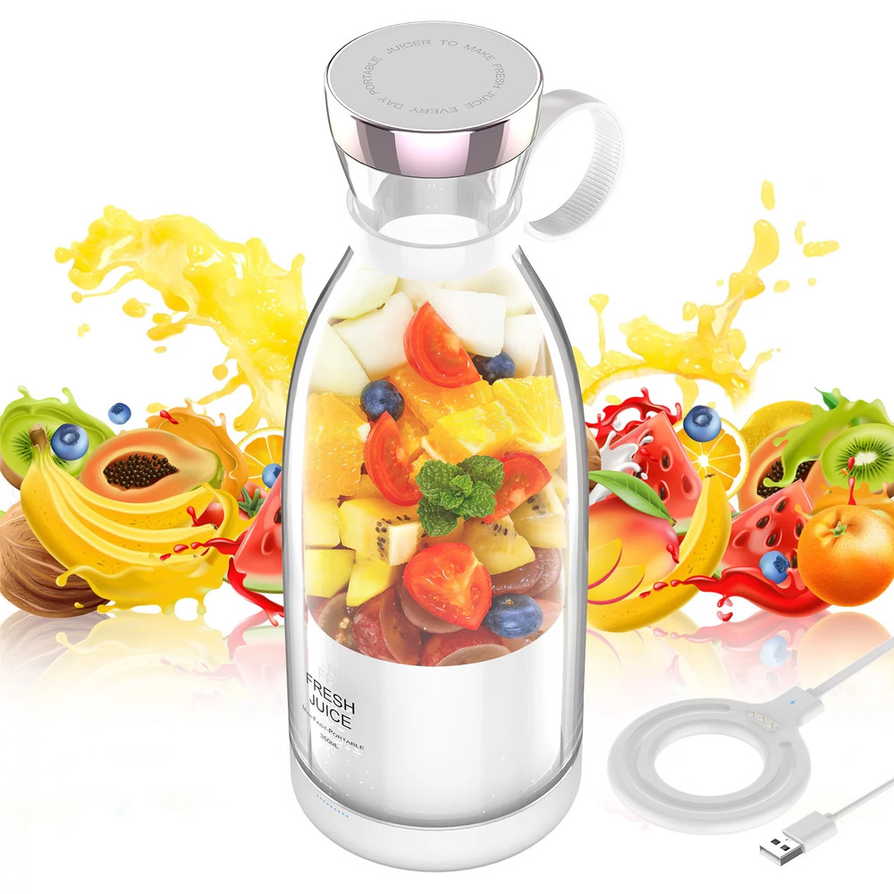 Portable Blender, Electric Blender Bottle Juicer Cup, Personal Blender for Shake