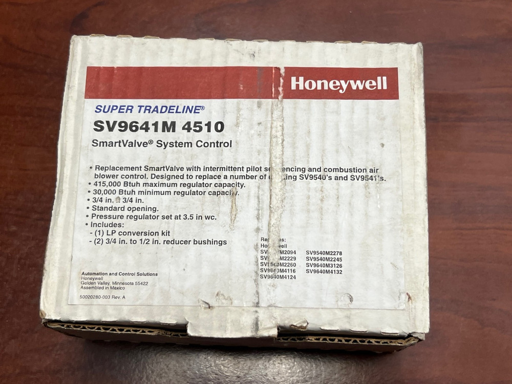 Resideo SV9641M4510 Intermittent Hot Surface Pilot Ignition Control New in Box