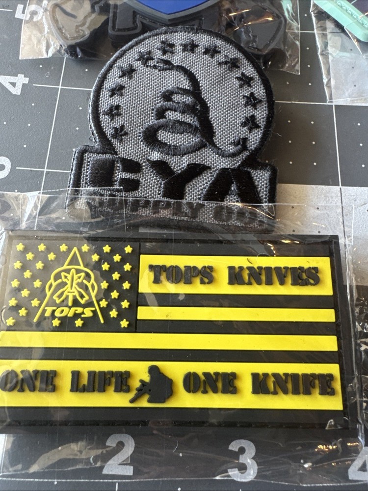 2026 Shot Show Patch Lot Tactical Patch Eotech,benchmade,lancer Systems & More