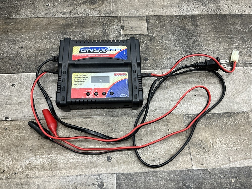 DURATRAX ONYX 220 AC/DC PROGRAMMABLE PEAK BATTERY CHARGER RC