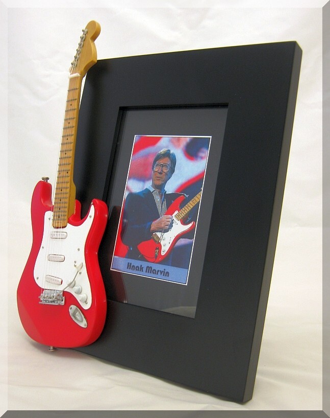 HANK MARVIN  Miniature Guitar Frame  The Shadow