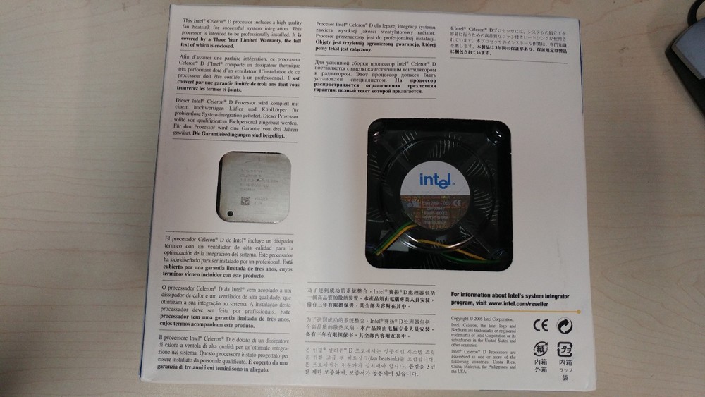 Intel Celeron D 310 2.13 GHz (BX80546RE2130C) Processor