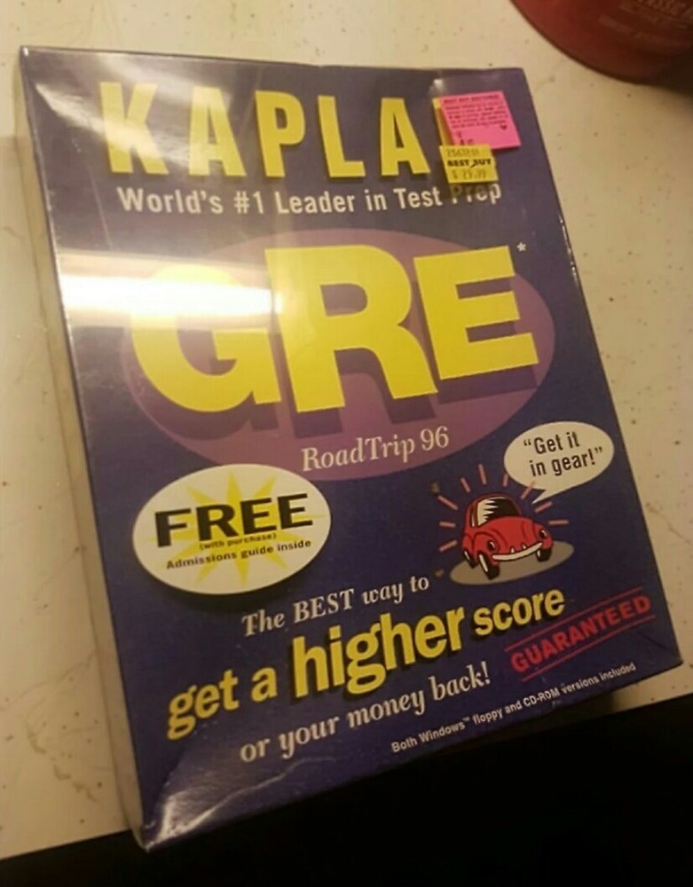 Kaplan Test Prep Road Trip 96 CD Rom 1996 NIB