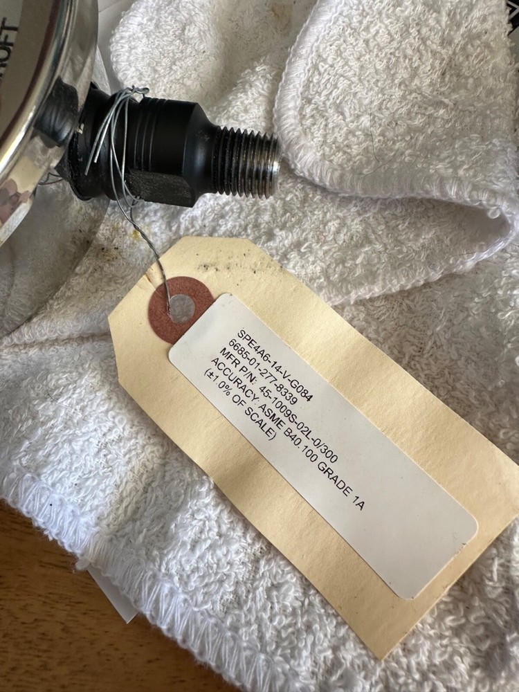 0/300 Psi Dial Indicating Pressure Gages