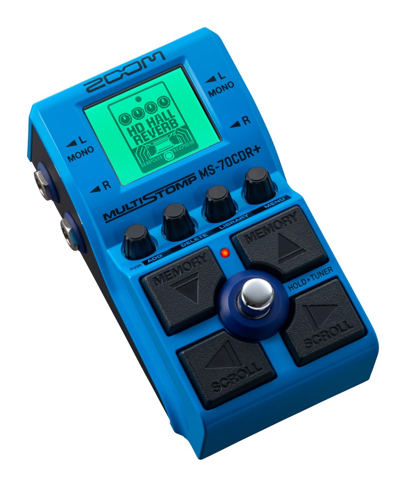 Zoom MS-70CDR+ MultiStomp Guitar Effects Pedal with Over 140 Effects