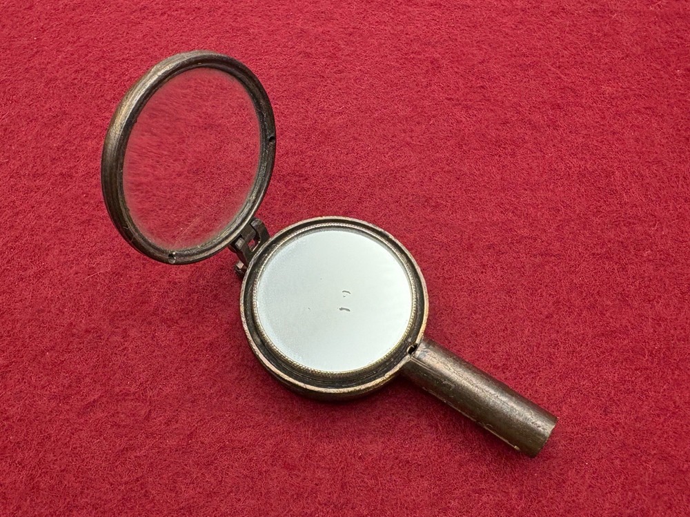 Old Vintage Australian / British MIRROR COMPASS