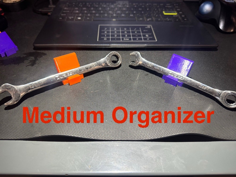 Magnetic Wrench Organizer