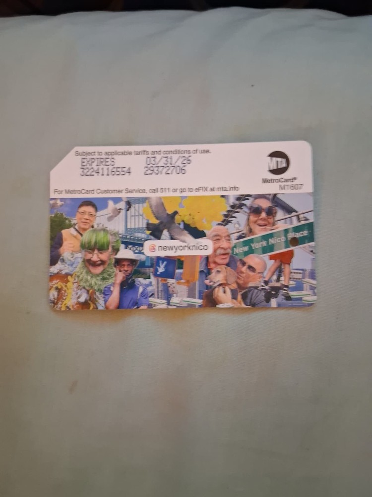 Instagram, Metrocard, Version 1- Mint condition