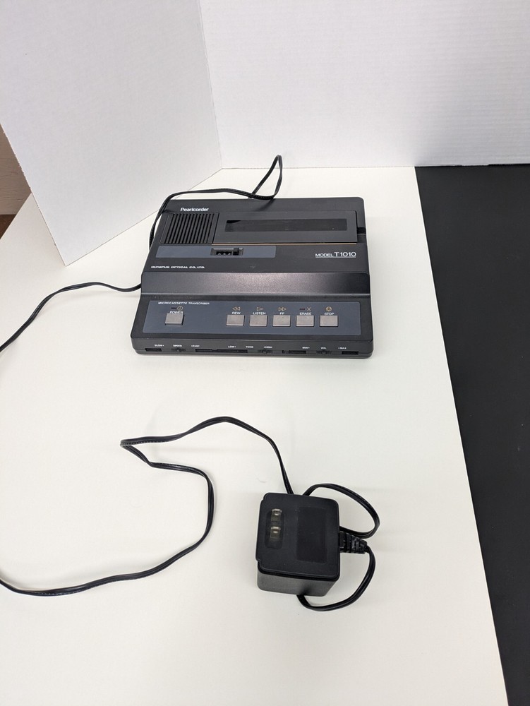 Pearlcorder Model T1010 Microcassette Transcriber