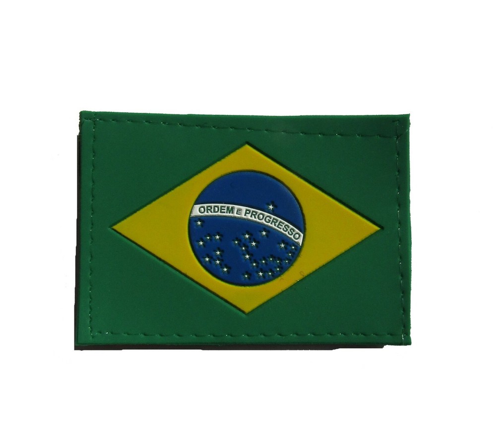 Brazilian Army Flag sleeve patch for camouflage uniform