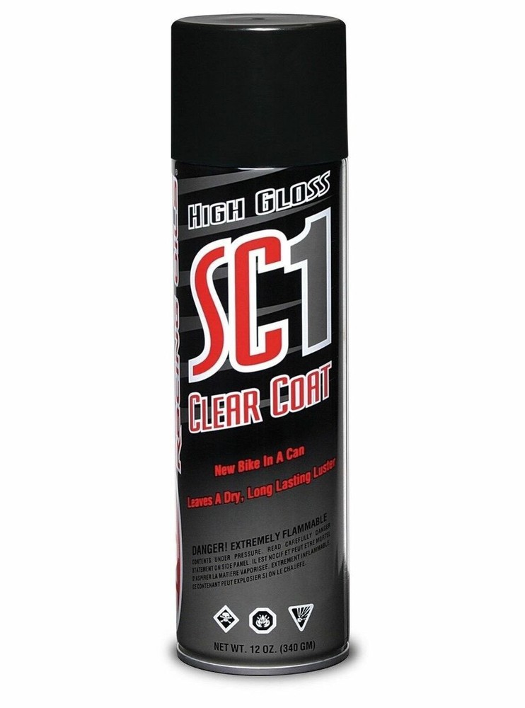 Maxima SC1 High Gloss Clear Coat 17.2 oz. Spray Case/12 Pack Cans