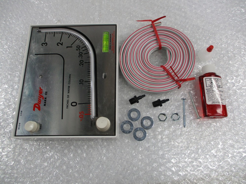 DWYER 2T650 MANOMETER KIT NSNP