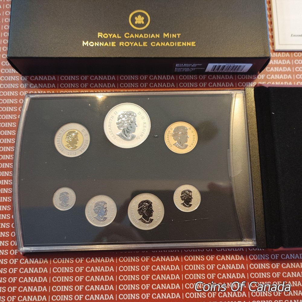 2013 Canada Special Edition Silver Dollar Specimen Set #coinsofcanada
