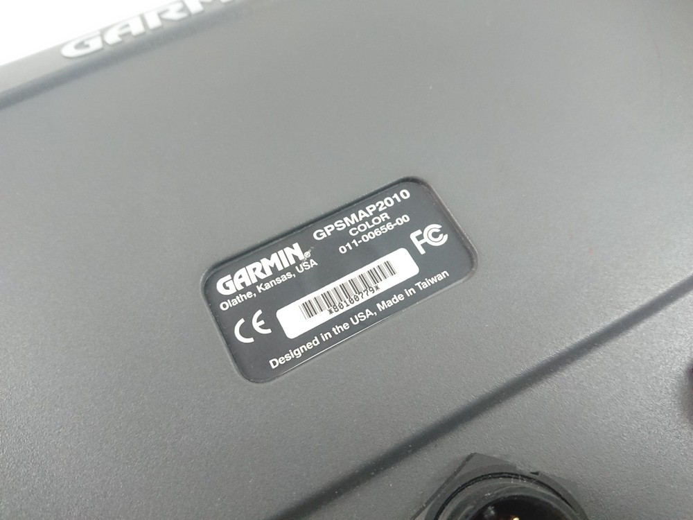 Garmin GPS 2010C GPSMAP Color Plotter Fishfinder Tested With BlueChart Data Card