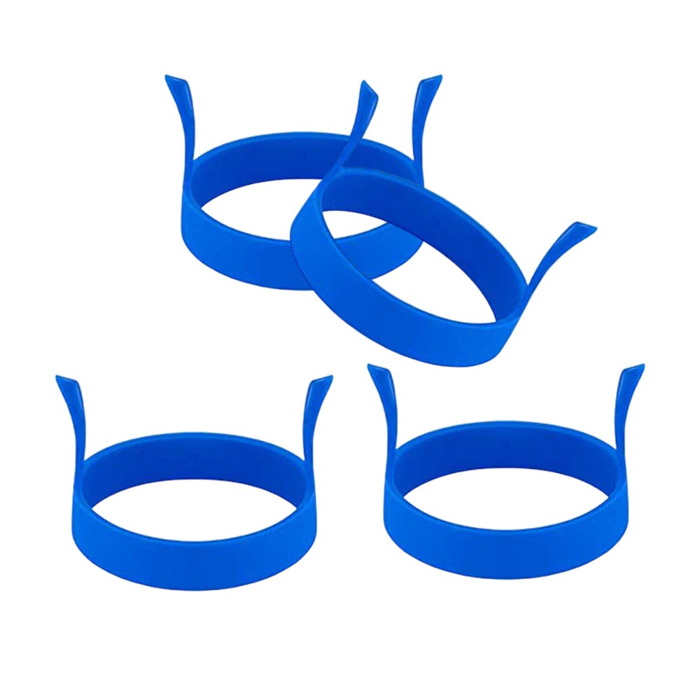 4pcs Silicone Egg Ring Egg Rings Non Stick Egg Cooking Rings Perfect Fried Egg