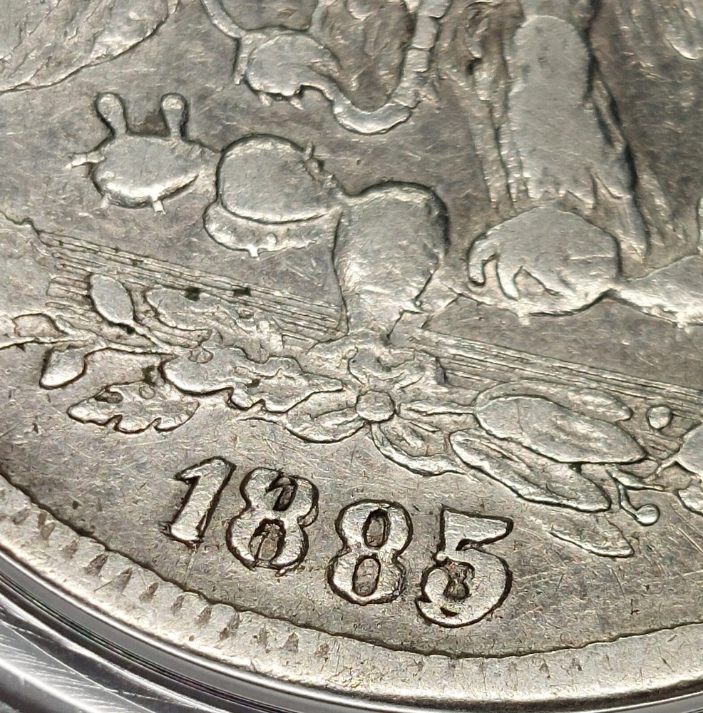 1885/3 Cn M/H - 50 Centavos Mexico