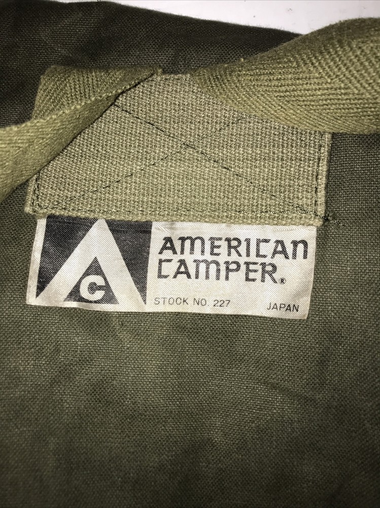 Vintage American Camper Bag
