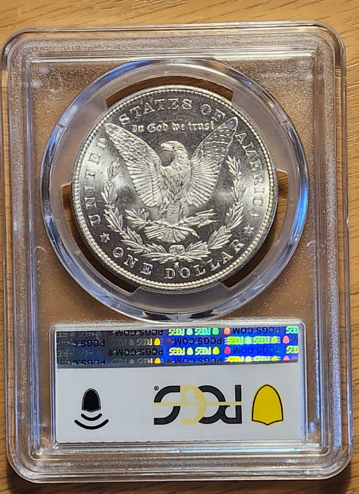 1880 S PCGS MS63 MORGAN 90% SILVER