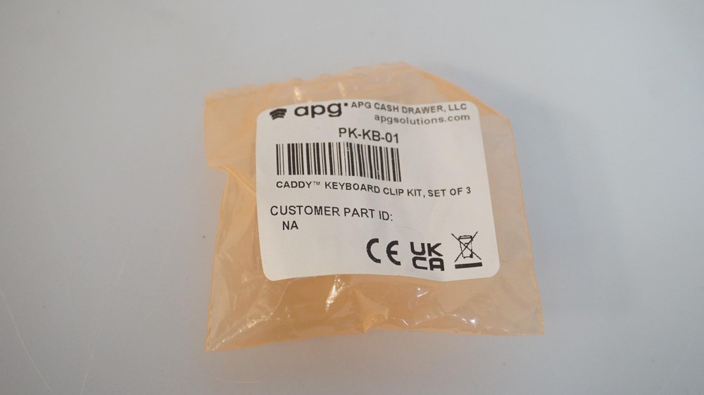 -=NEW=-=LOT 3=- APG CADDY SYSTEM KEYBOARD CLIPS PK-KB-01
