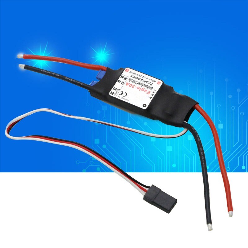 Hobbywing Eagle 30A Brushed ESC W/1A BEC Speed Controller For Brushed Motor NICE