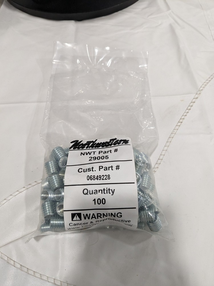 Northwestern Thread Locking Insert: 5/16-18 Internal Thread Qty 100 06849228