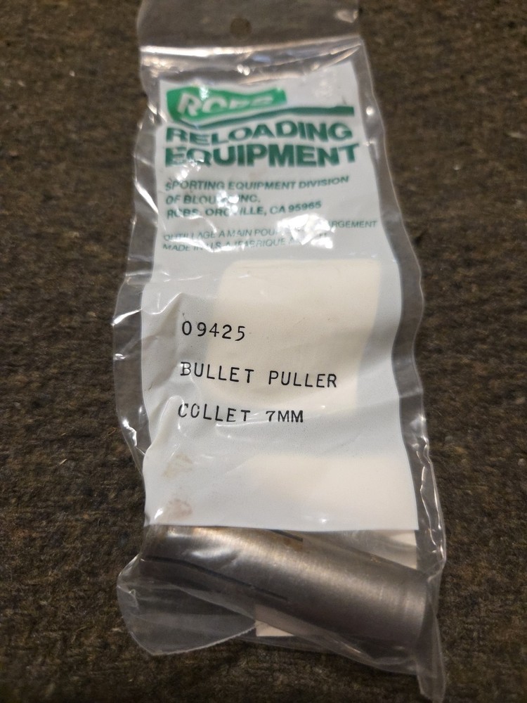RCBS  Bullet Puller Collet 7mm #9425 New In Package.