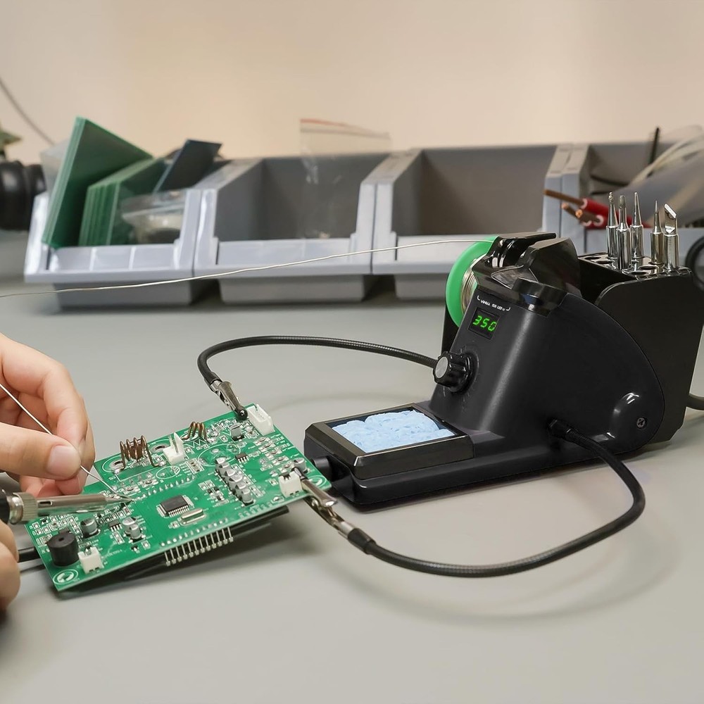 926 III Digital Soldering Iron Kit with Helping Hands