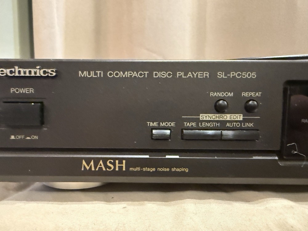 💙Technics SL-PC505 Audio 5 CD Carousel Compact Disc Player~Full Tested