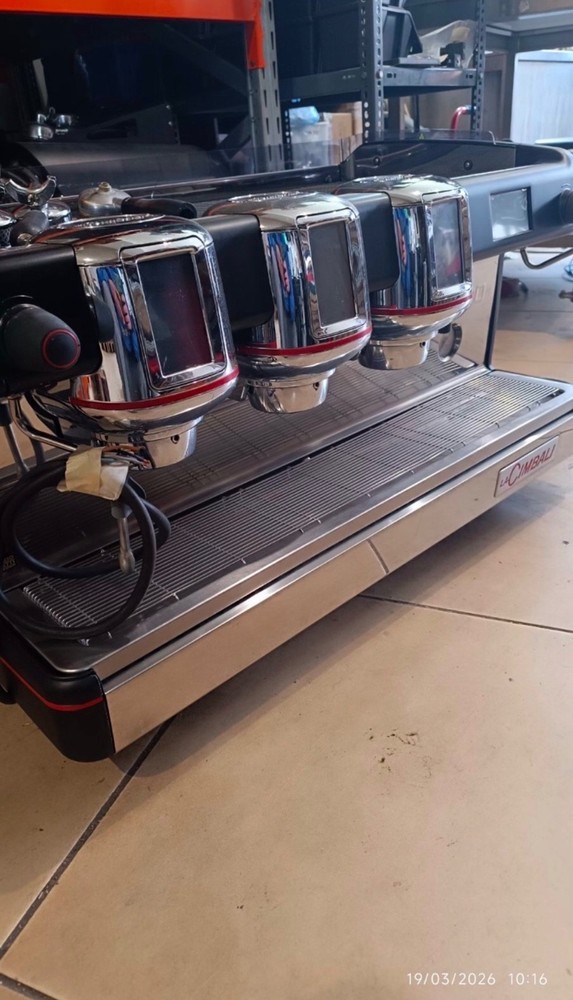 La Cimbali serviced 3 group multi boiler professional espresso machine