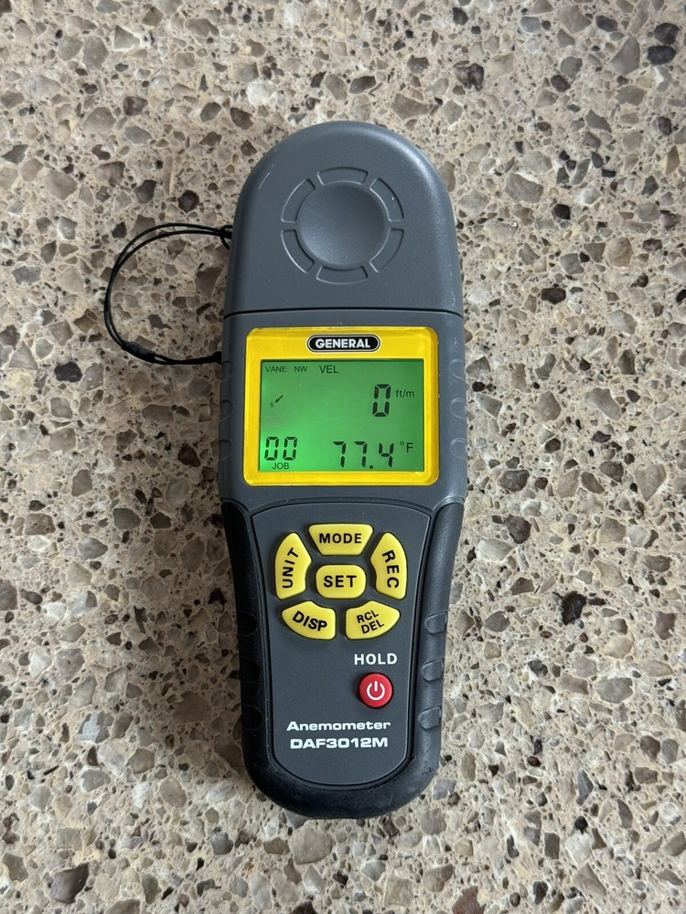 WORKING General Environmental Anemometer 9in1  DAF3012M