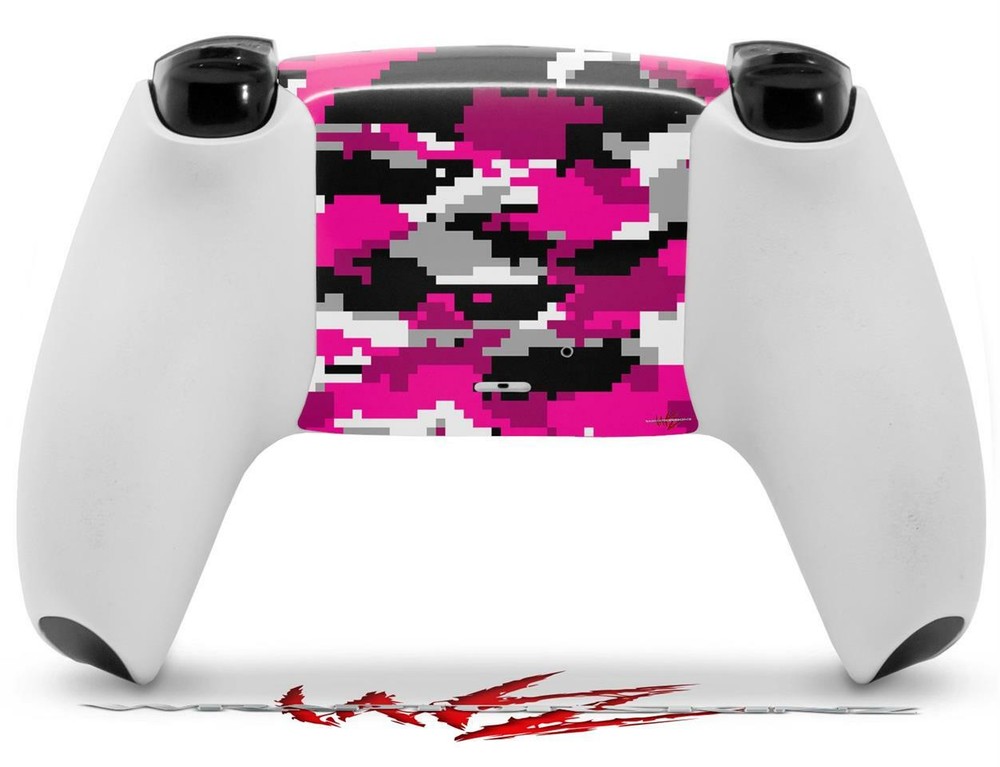 Skin Sony PS5 Controller WraptorCamo Digital Camo Hot Pink