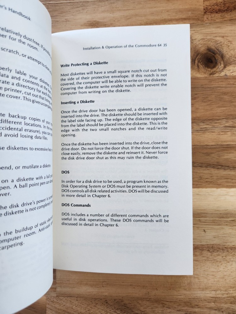 Commodore 64 User's Handbook Vintage Manuals