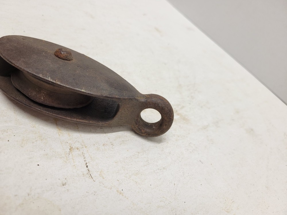 Vintage Metal Pulley
