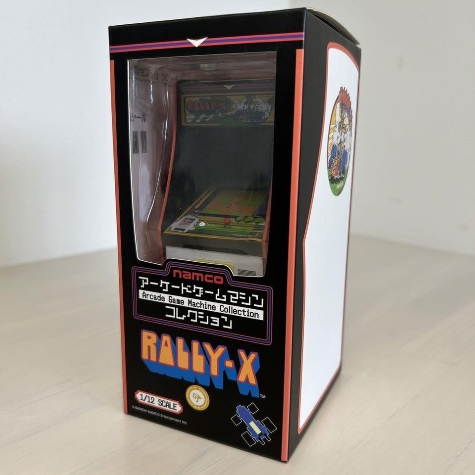 Namco RallyX Cabinet Model