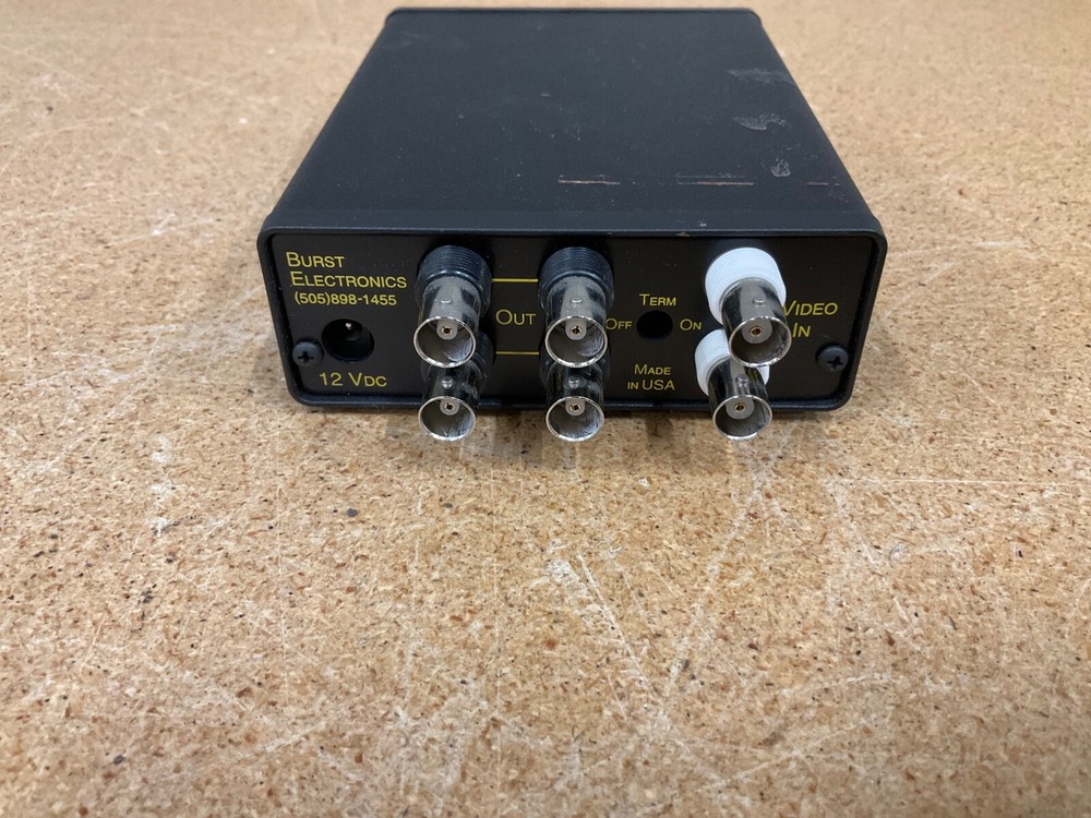 Burst VDA-4 Video Distribution Amplifier