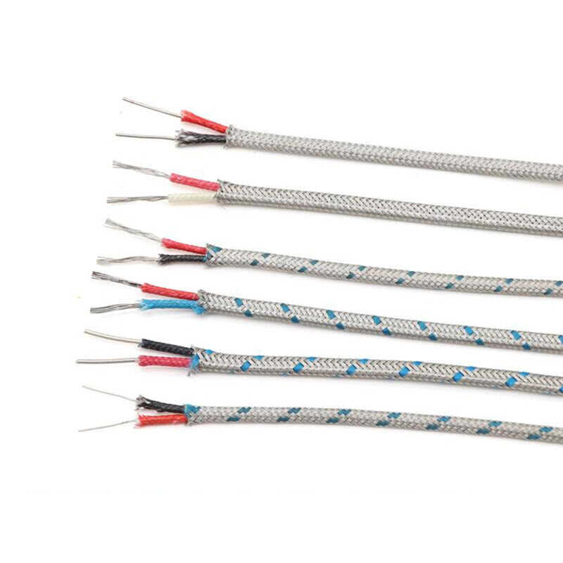 Type K thermocouple Compensating cable temperature Sensing Wire Extension Cable