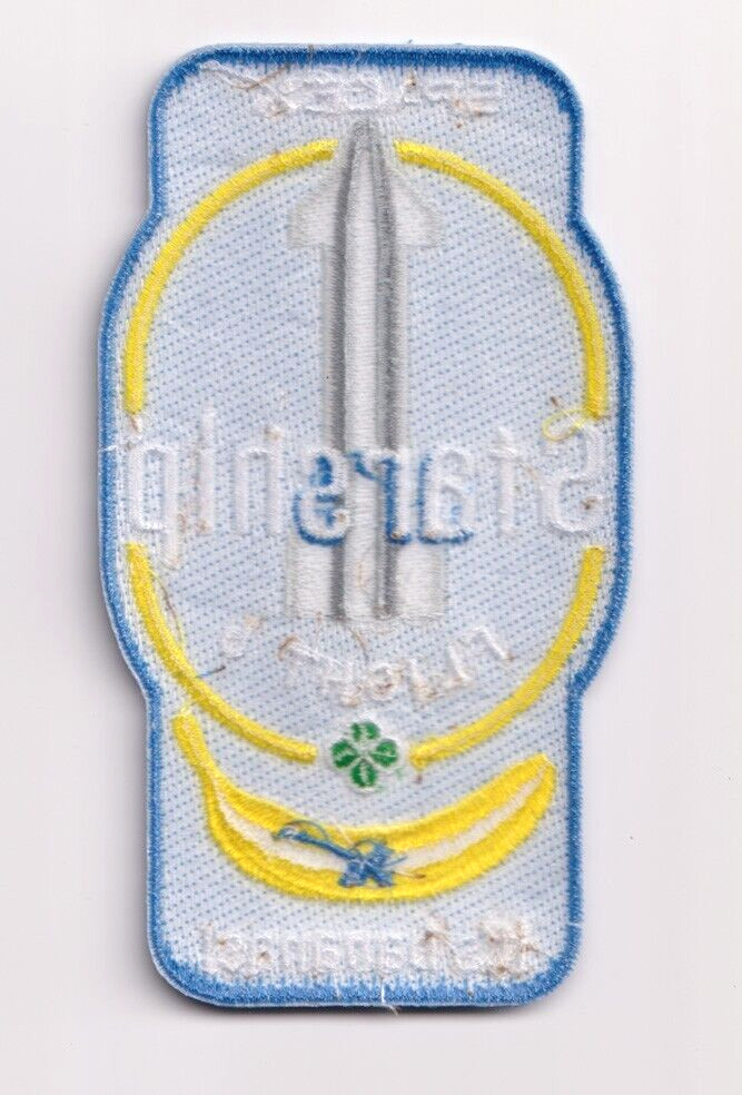 Authentic SPACEX -STARSHIP TEST FLIGHT-6 -SUPER HEAVY- Mission Employee PATCH