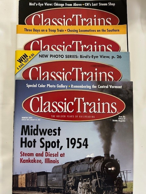 Classic Trains Magazine Spring, Summer, Fall, Winter  2004