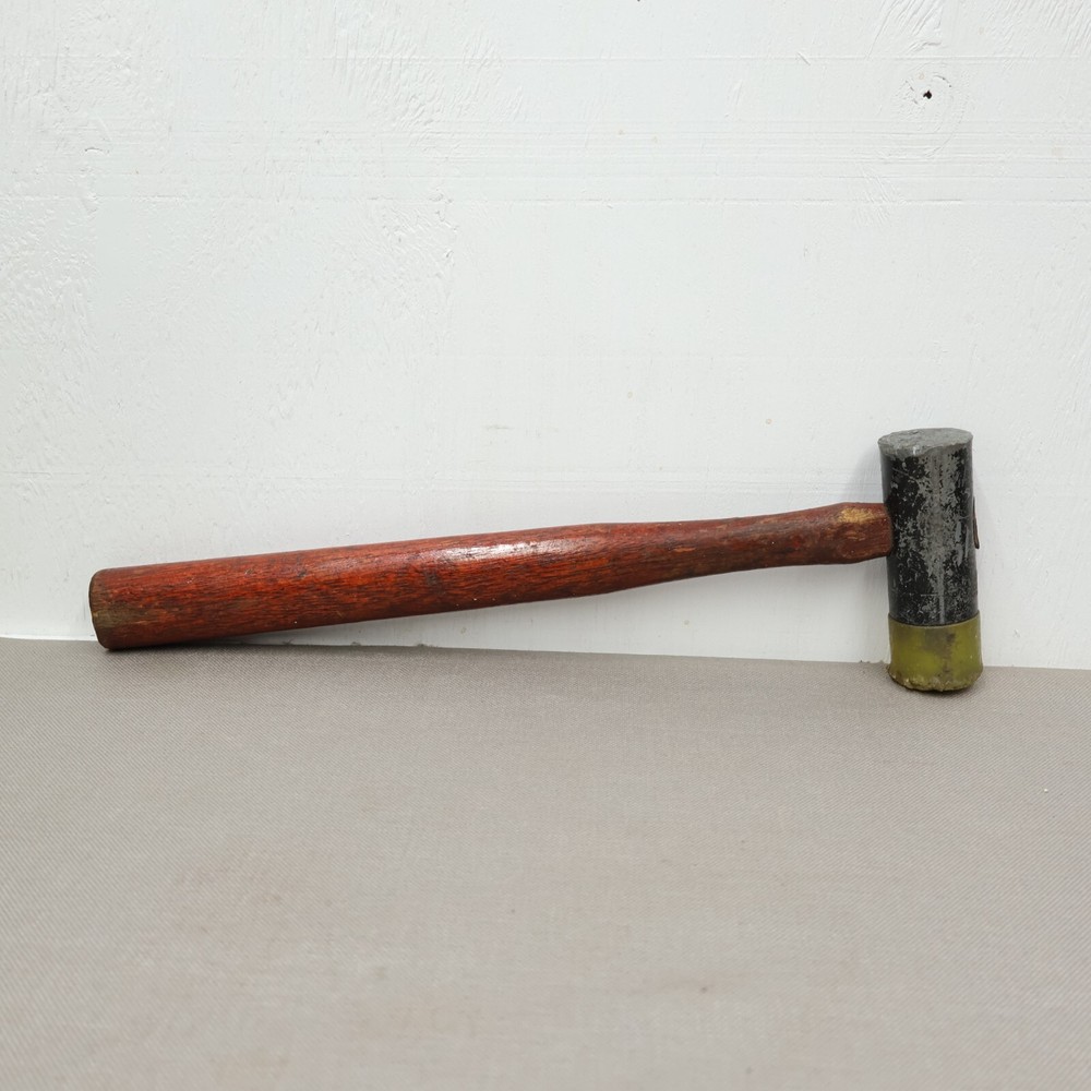 Mac Tools 16OZ Rubber Head Hammer Wooden Handle PH16 User Modified
