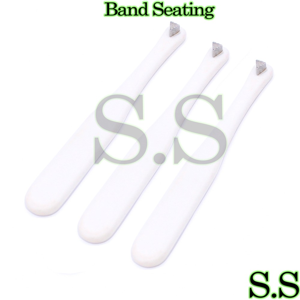 3 Band Seating Instruments White Nylon Dental instruments
