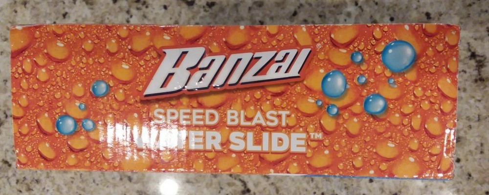 Banzai Speed Blast Water Slide Sku #5